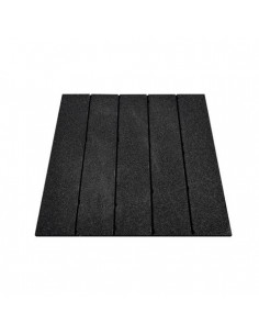 StockZ Fitness Tiles Outdoor - 1000x1000x30mm Schwarz