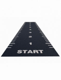 TRACKZ Essential Range 10x2m Anthrazit