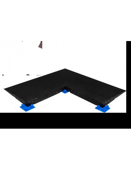 StockZFitness Tiles Connect - 1000x500x40mm Schwarz