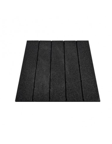 StockZ Fitness Tiles Outdoor - 1000x1000x43mm Schwarz