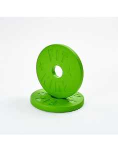 Fit Kidz Bumper Plate Green (pair)