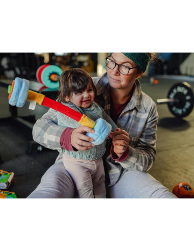 Fit Kidz Barbell Soft Toy