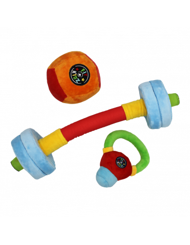 Fit Kidz Barbell Soft Toy