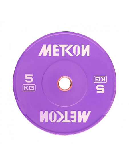 Mystery Hantelscheibe lila 5kg 2er-Set