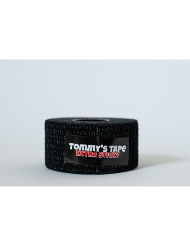 Tommy's Tape schwarz - extra klebrig (3,5cm x 8,5m)