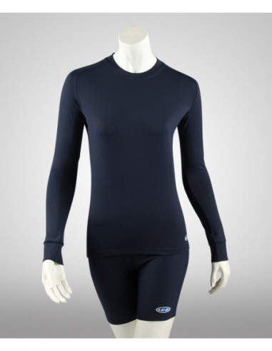 Langarm Navy Damen