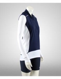 Gilet Sommer Navy Damen 2