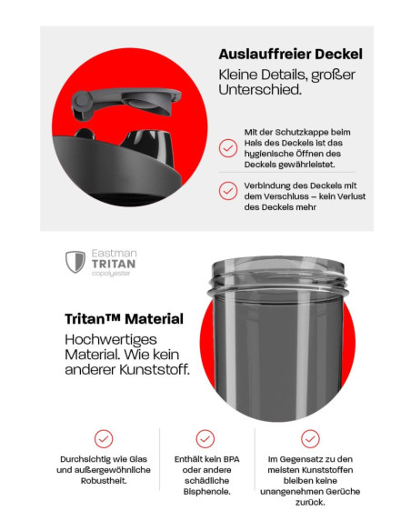 Assault Fitness Shaker - Shielmixer Hero Pro 700ml