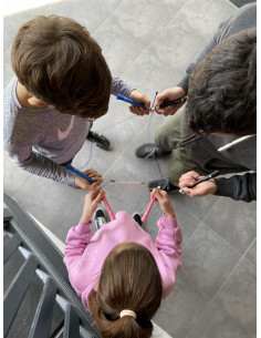 Sveltus Springseil Speed Rope rosa 2