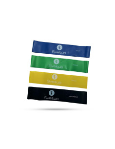 Set von 4 Latex Bänder