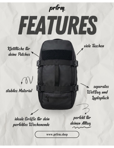 prfrm. All-Day Duffle Bag